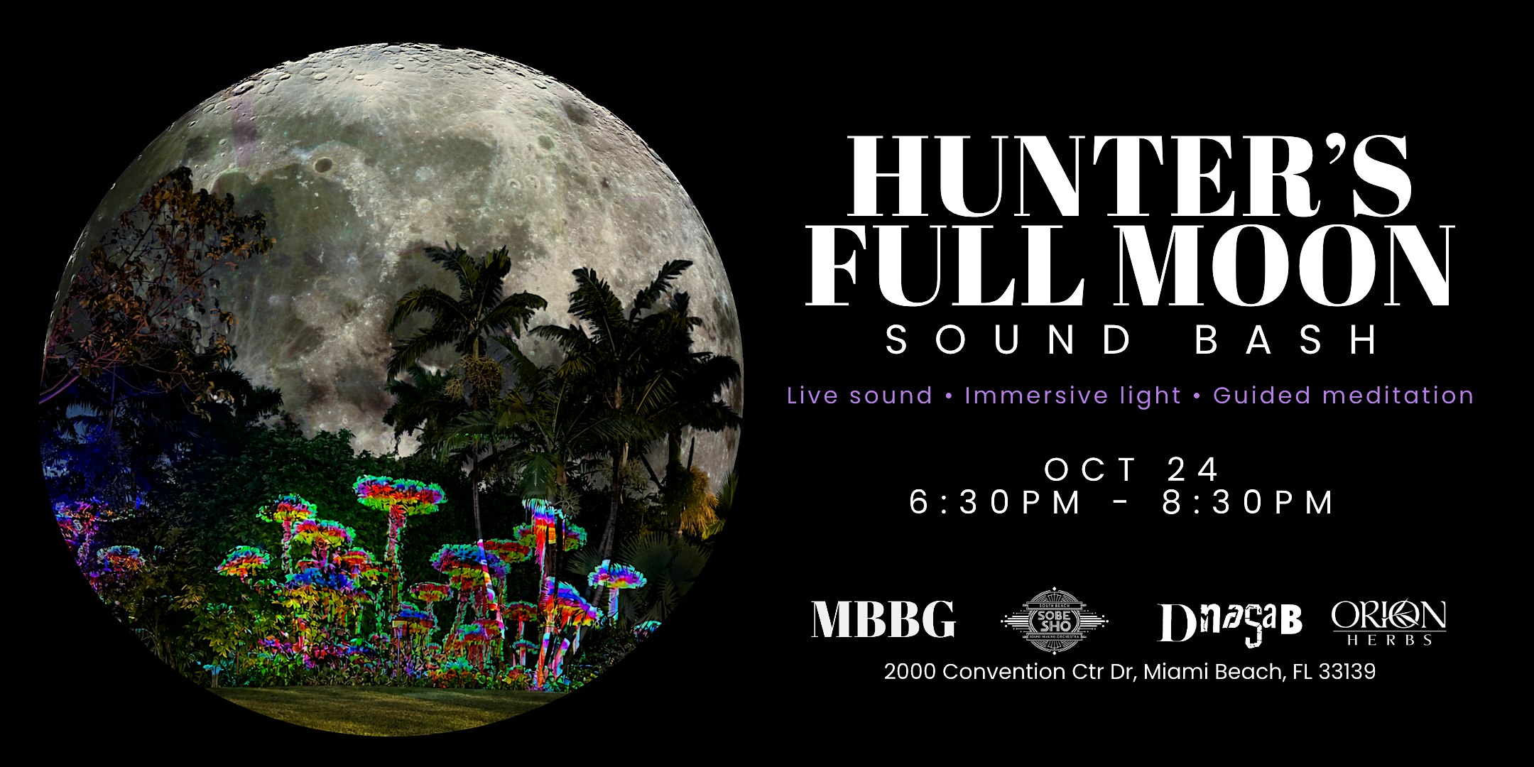 Hunter's Full Moon Sound Bash