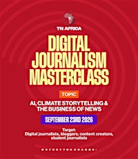 TN AFRICA DIGITAL JOURNALISM MASTERCLASS