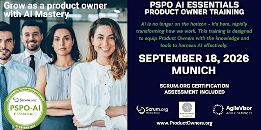 Professional Scrum Product Owner - AI Essentials (PSPO-AIE)