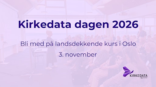 Kirkedata dagen 2026