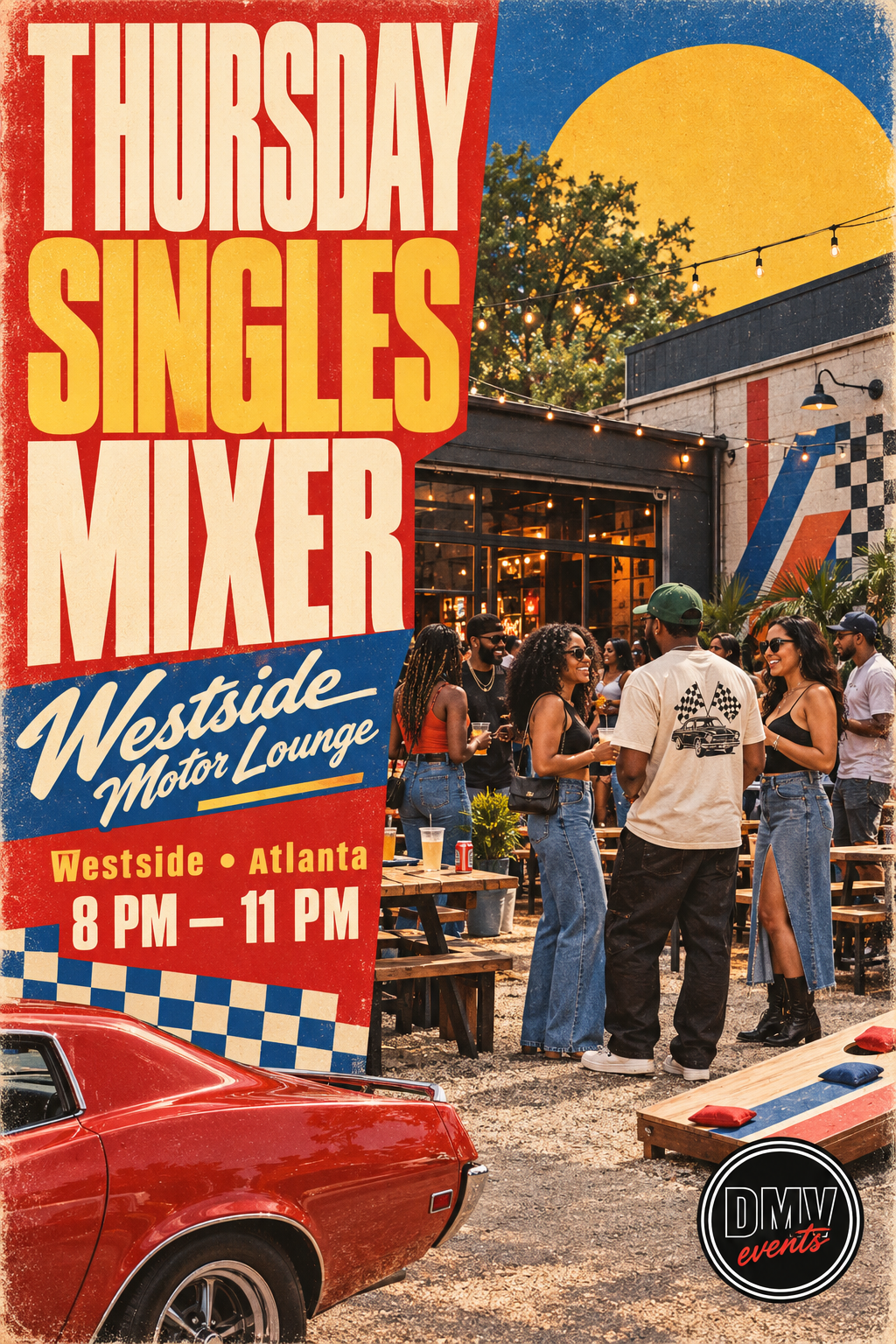 THURSDAY NIGHT SINGLES MIXER IN ATLANTA AT WESTSIDE MOTOR LOUNGE