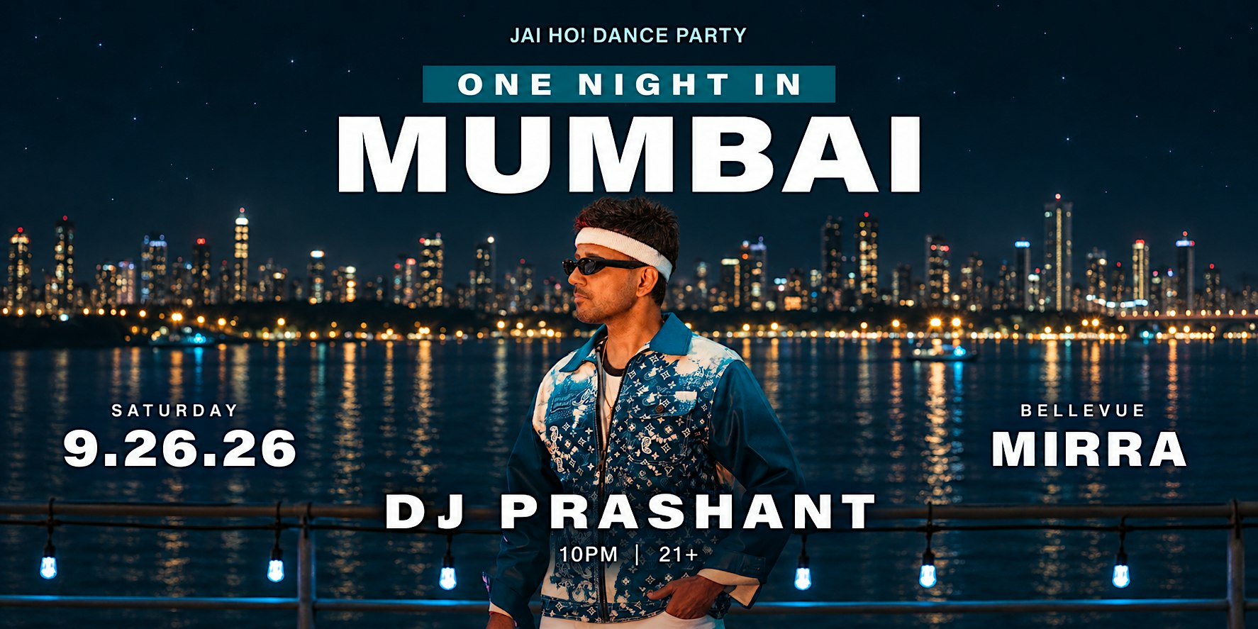 ONE NIGHT IN MUMBAI | DJ Prashant • Bollywood & beyond | MIRRA