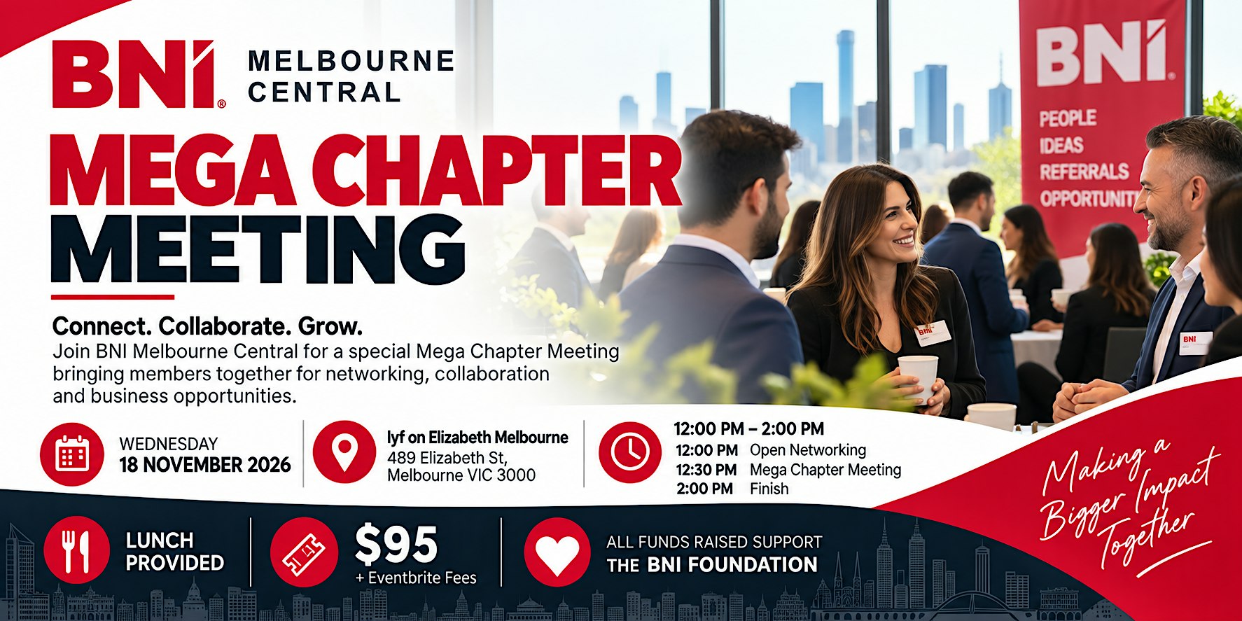BNI Melbourne Central Mega Chapter Meeting