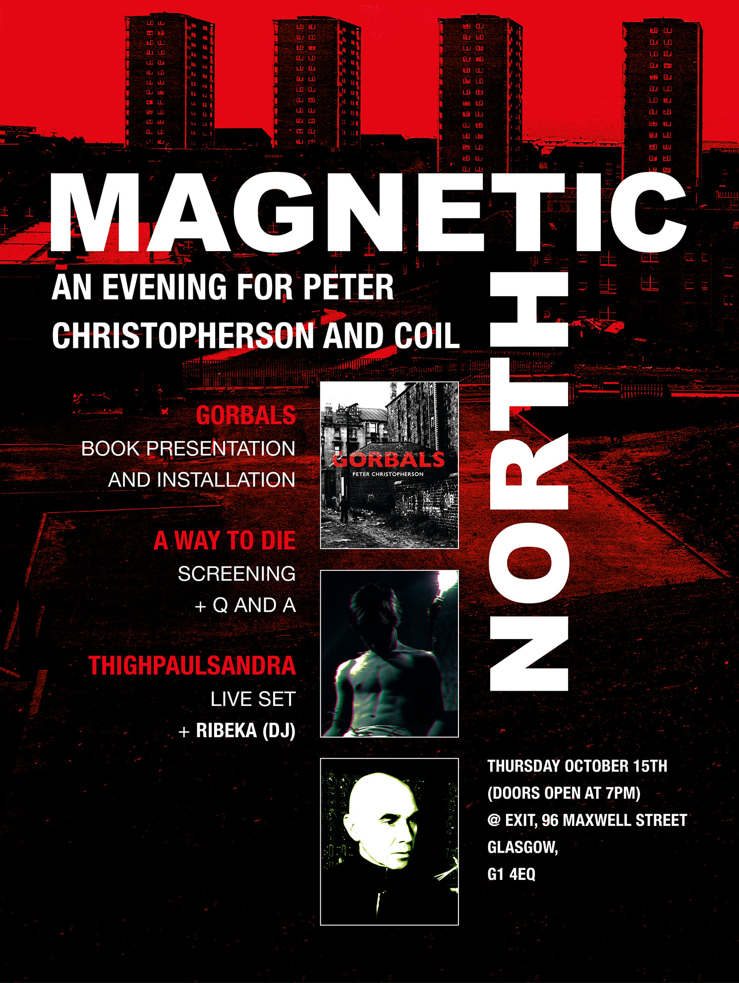 MAGNETIC NORTH - An Evening for Peter Christopherson & COIL