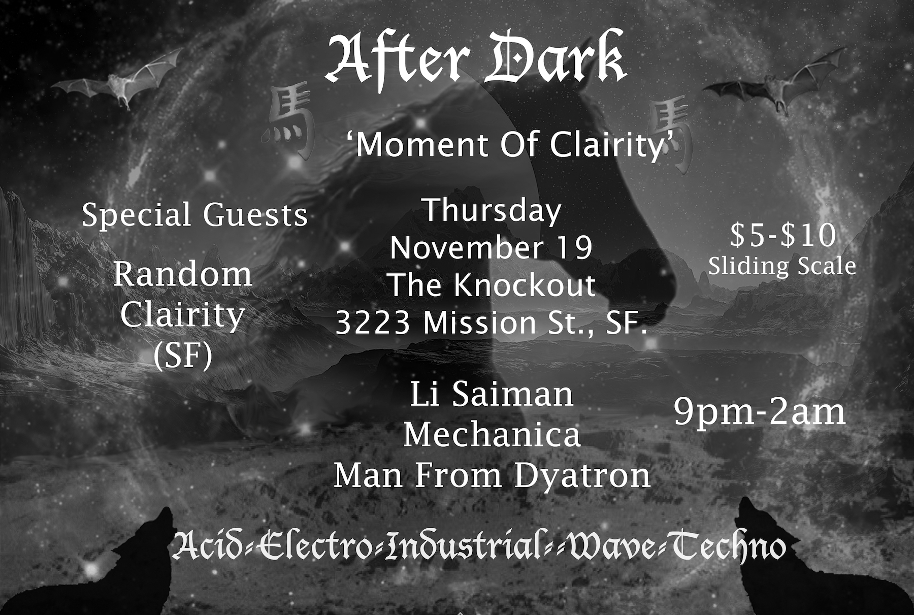 After Dark - 'Moment Of Clairity'