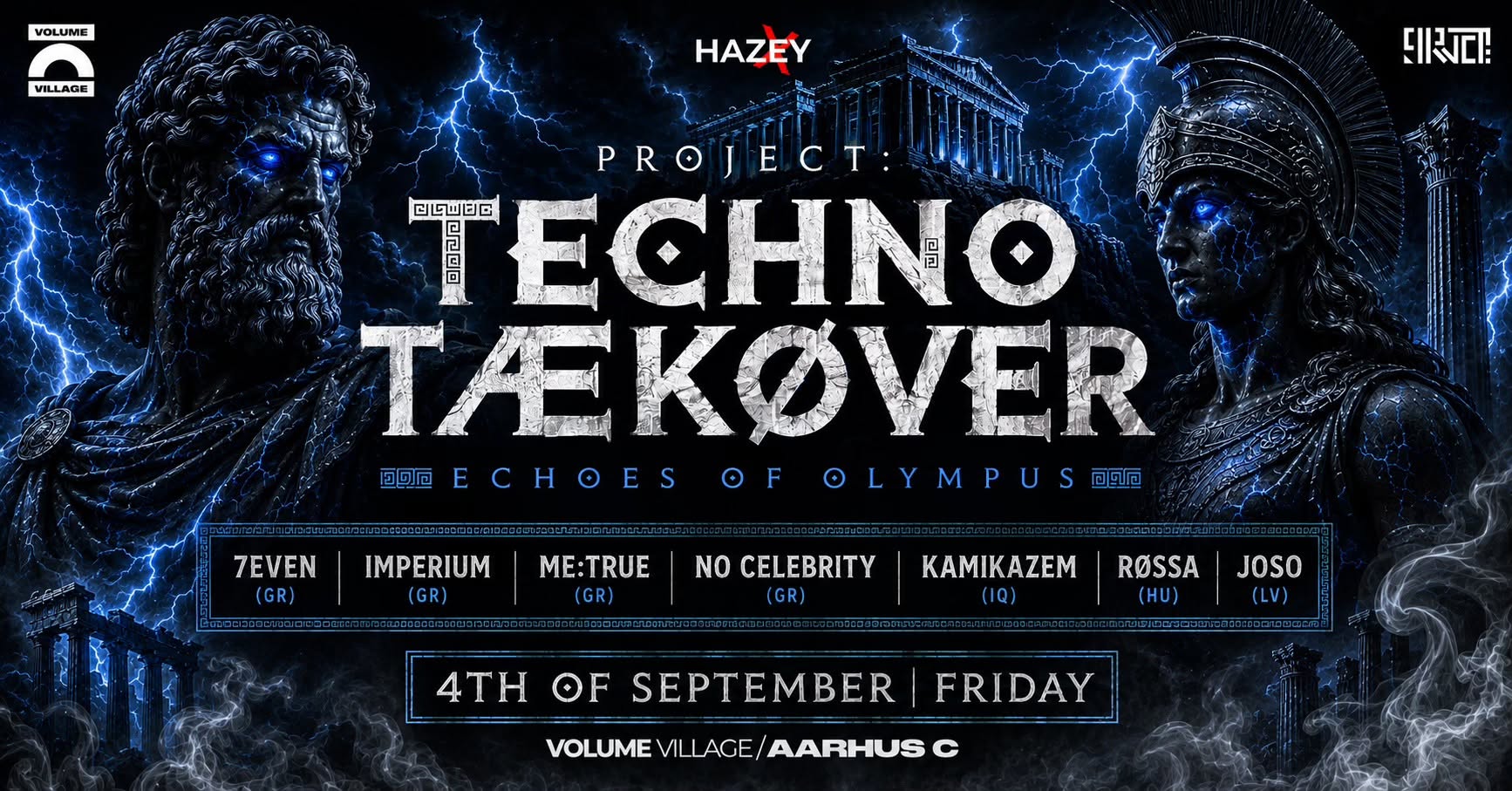 PROJECT: TECHNO TÆKØVER – Echoes of Olympus