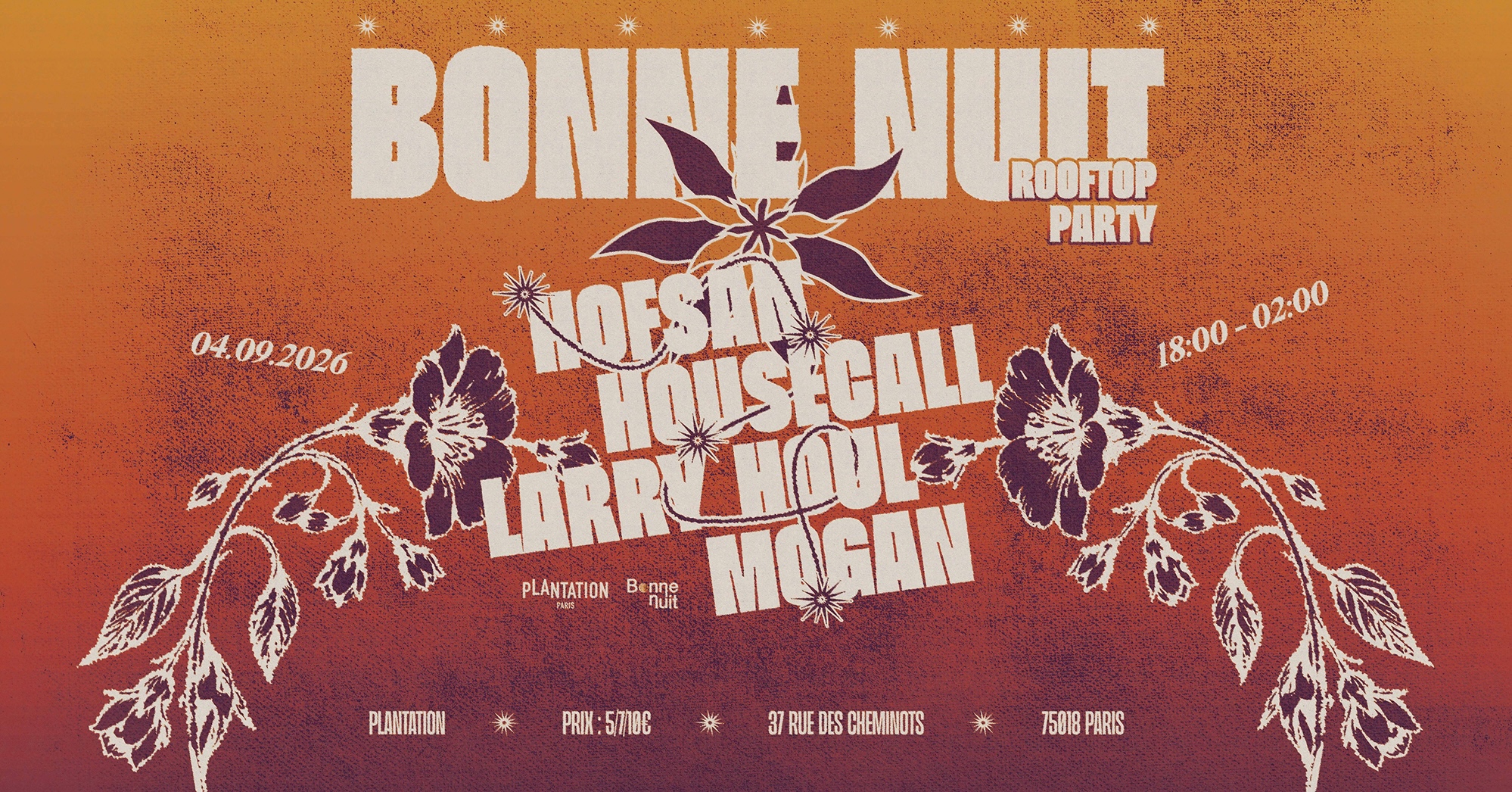 Bonne Nuit Rooftop Party