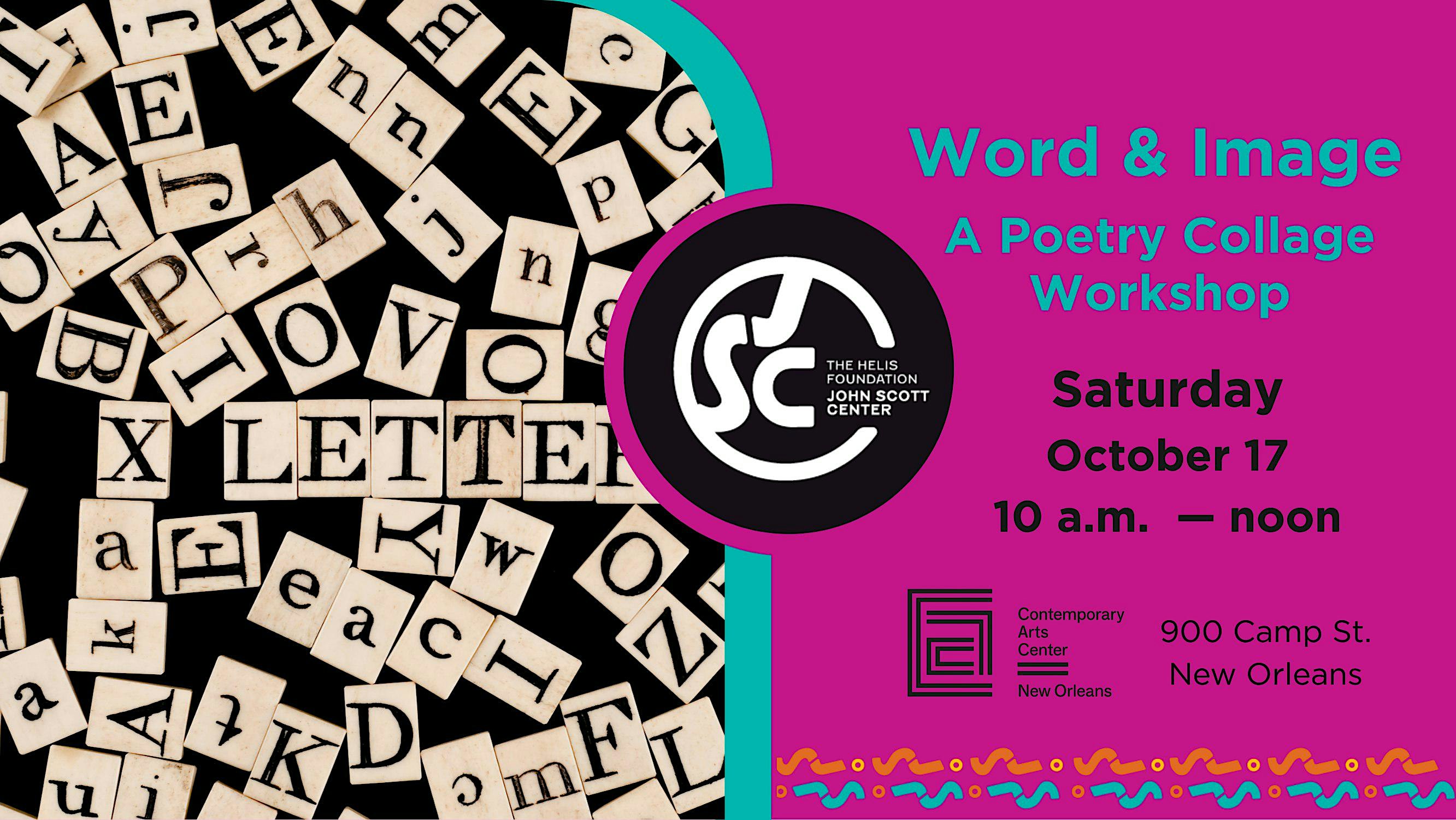 Word & Image: A Poetry Collage Workshop