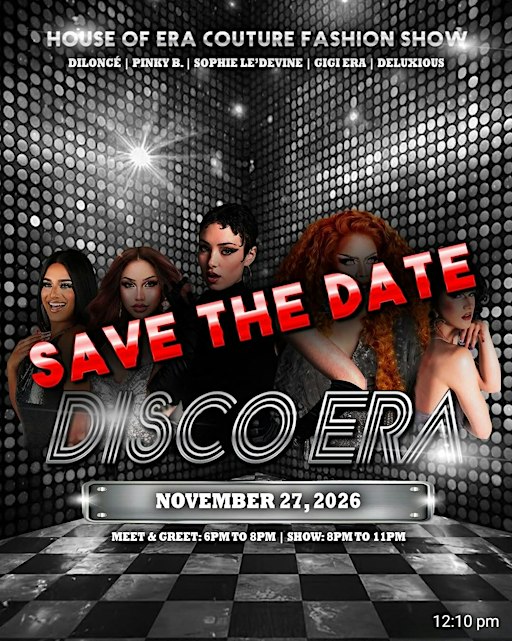 DISCO ERA FASHION SHOW