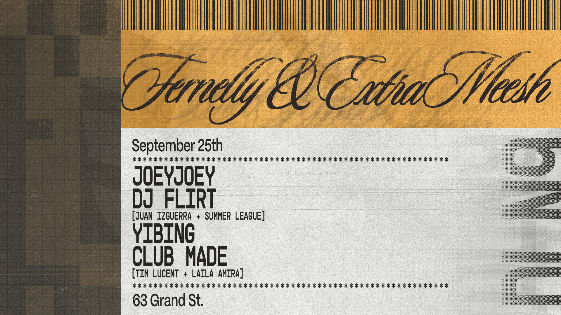 Fernelly, Extra Meesh, joeyjoey, DJ Flirt, Yibing, Club Made - Dead Letter No.9