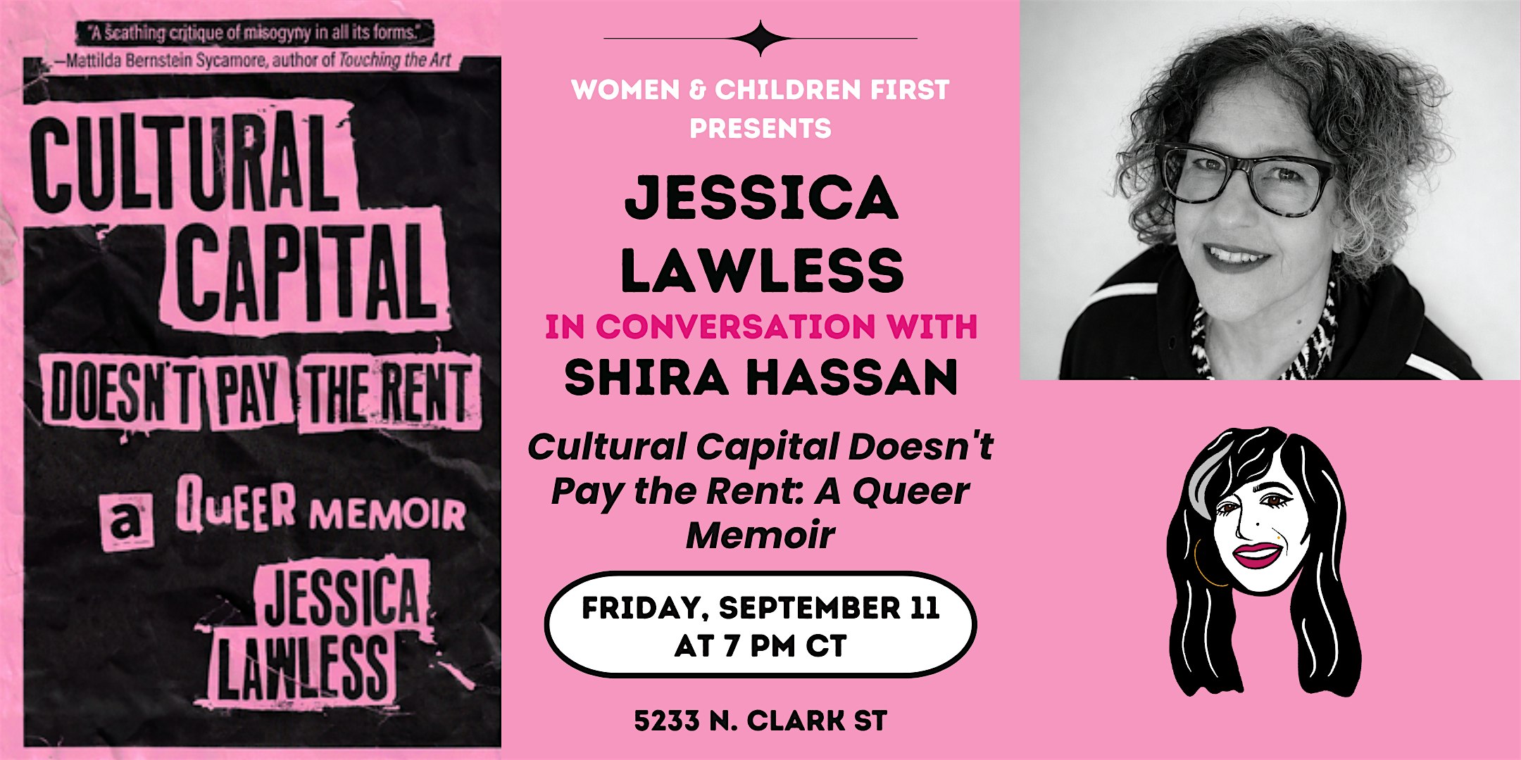 Cultural Capital Doesn't Pay the Rent: A Queer Memoir by Jessica Lawless