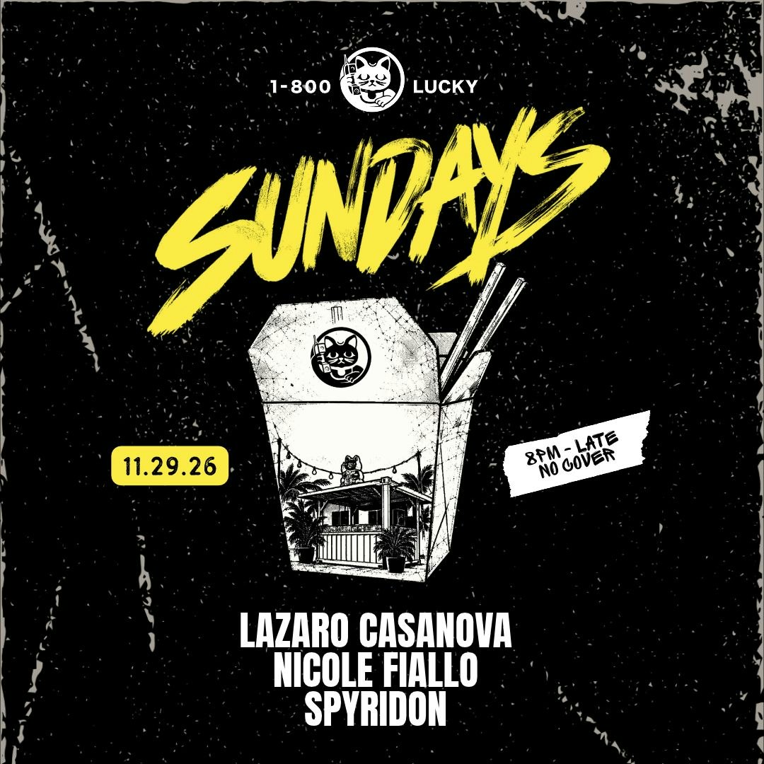 Sundays: Lazaro Casanova, Nicole Fiallo, Spyridon