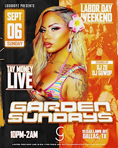 TAY MONEY LIVE ( Labor Day Weekend