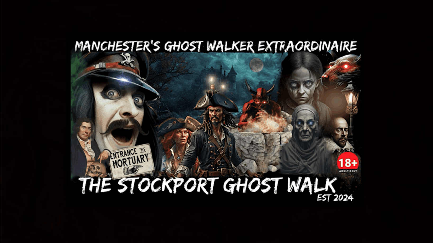 FLECKY BENNETT’S THE STOCKPORT GHOST WALK