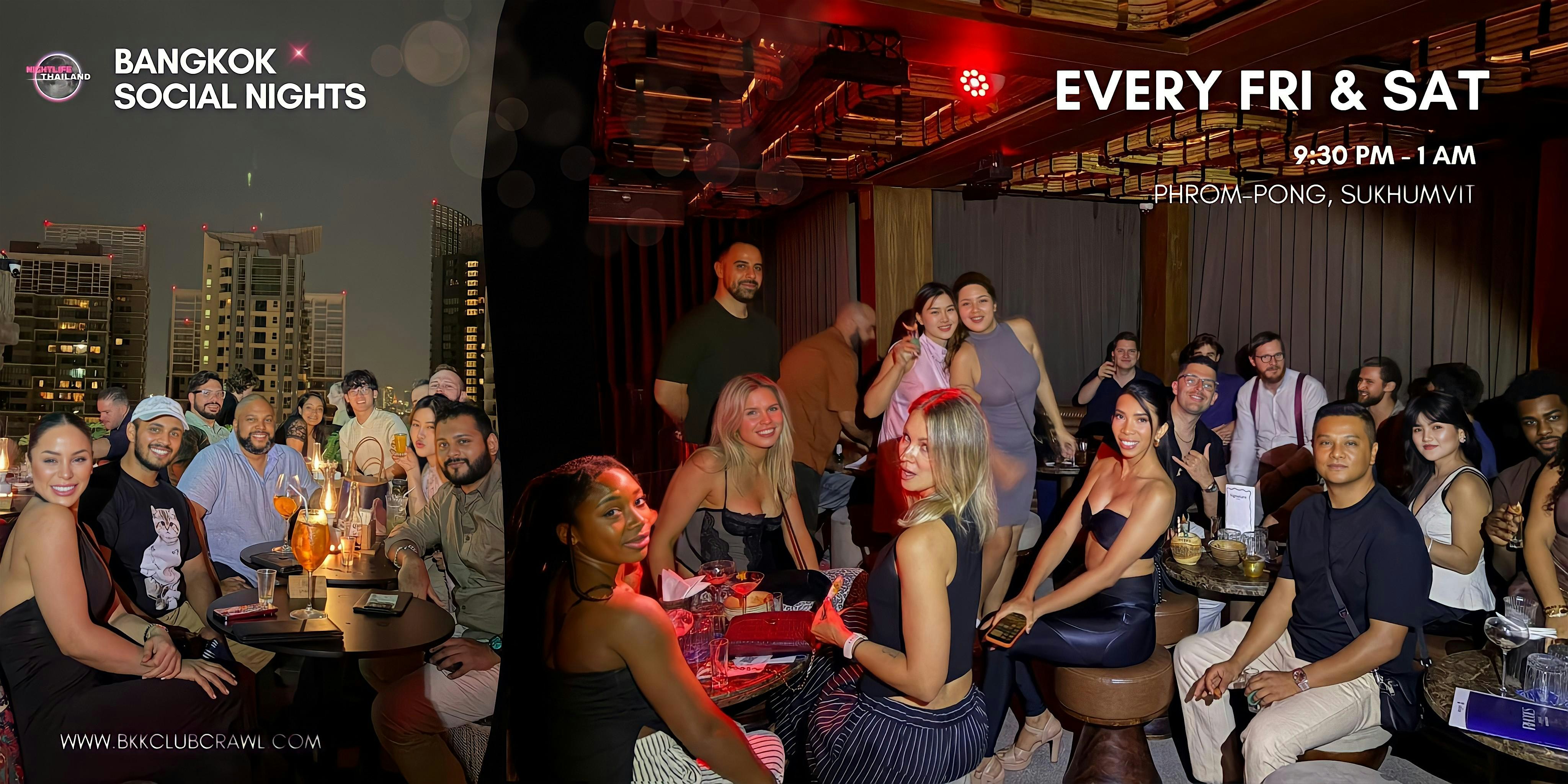 Bangkok Club Crawl: Private Van · VIP Entry · 4 Upscale Venues
