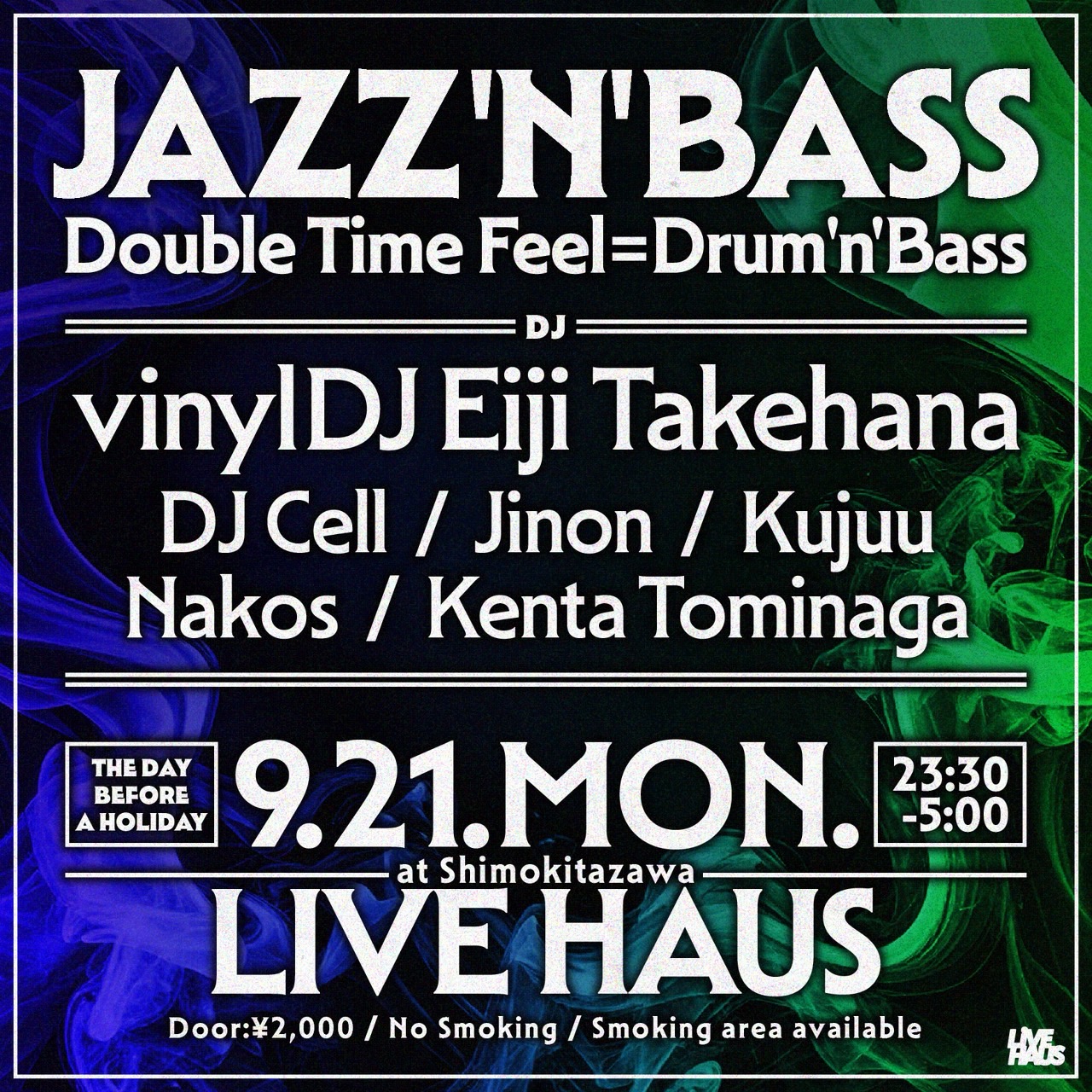 JAZZ'N'BASS - Double Time Feel=Drum'n'Bass