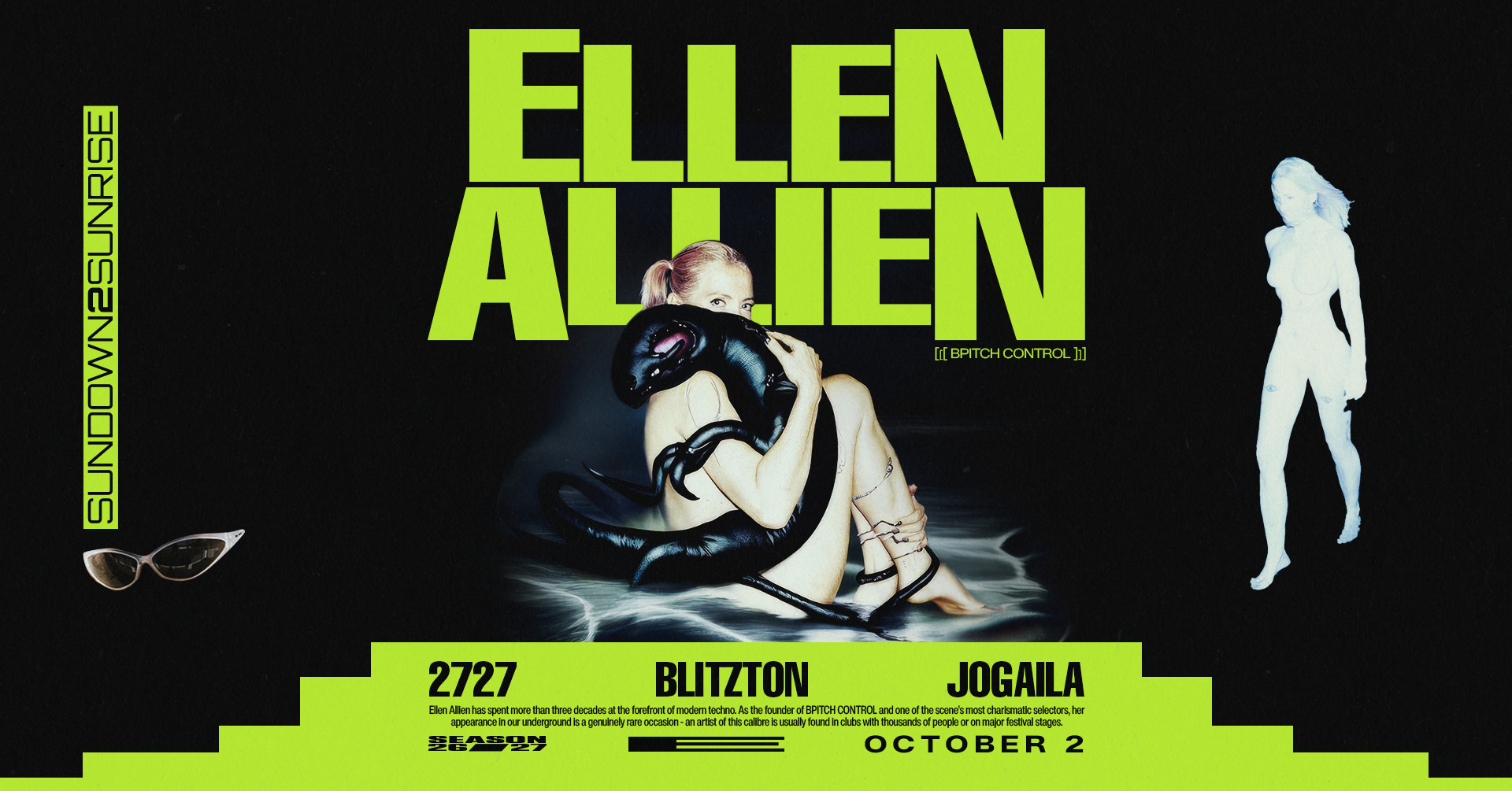 Elastica: Ellen Allien ❚ 2727 ❚ BLITZTON ❚ Jogaila