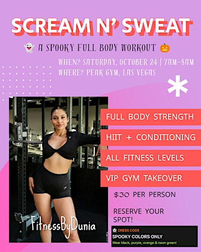 SCREAM N' SWEAT