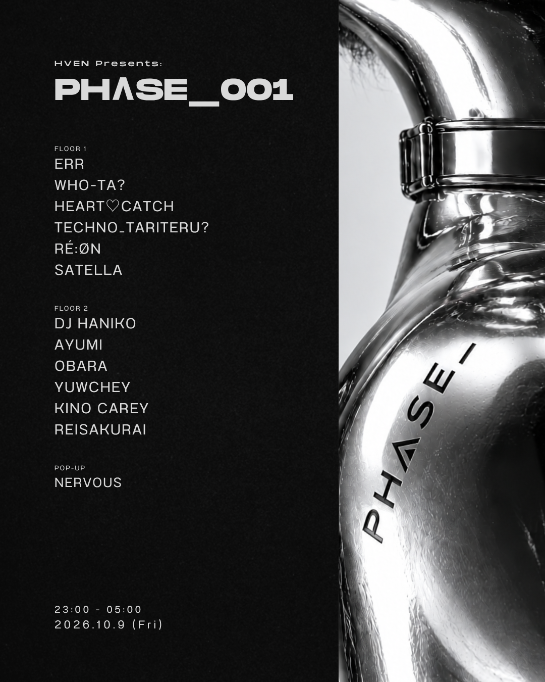 HVEN presents: PHΛSE_001
