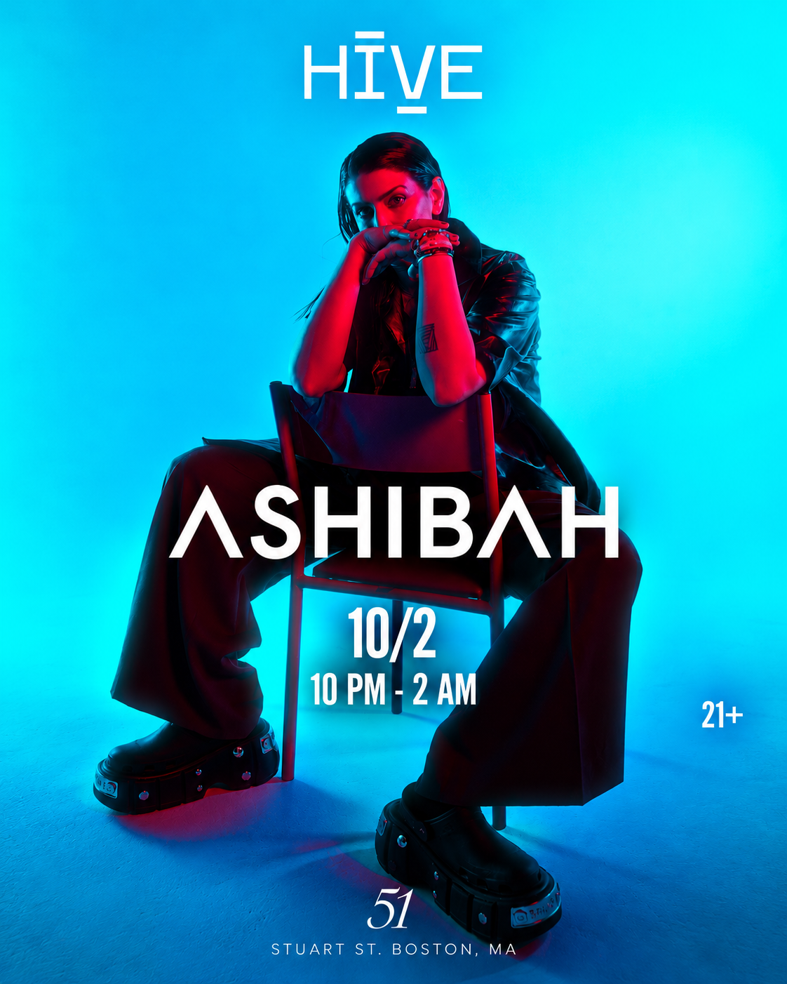 HĪVE X ASHIBAH - Friday October 2 !