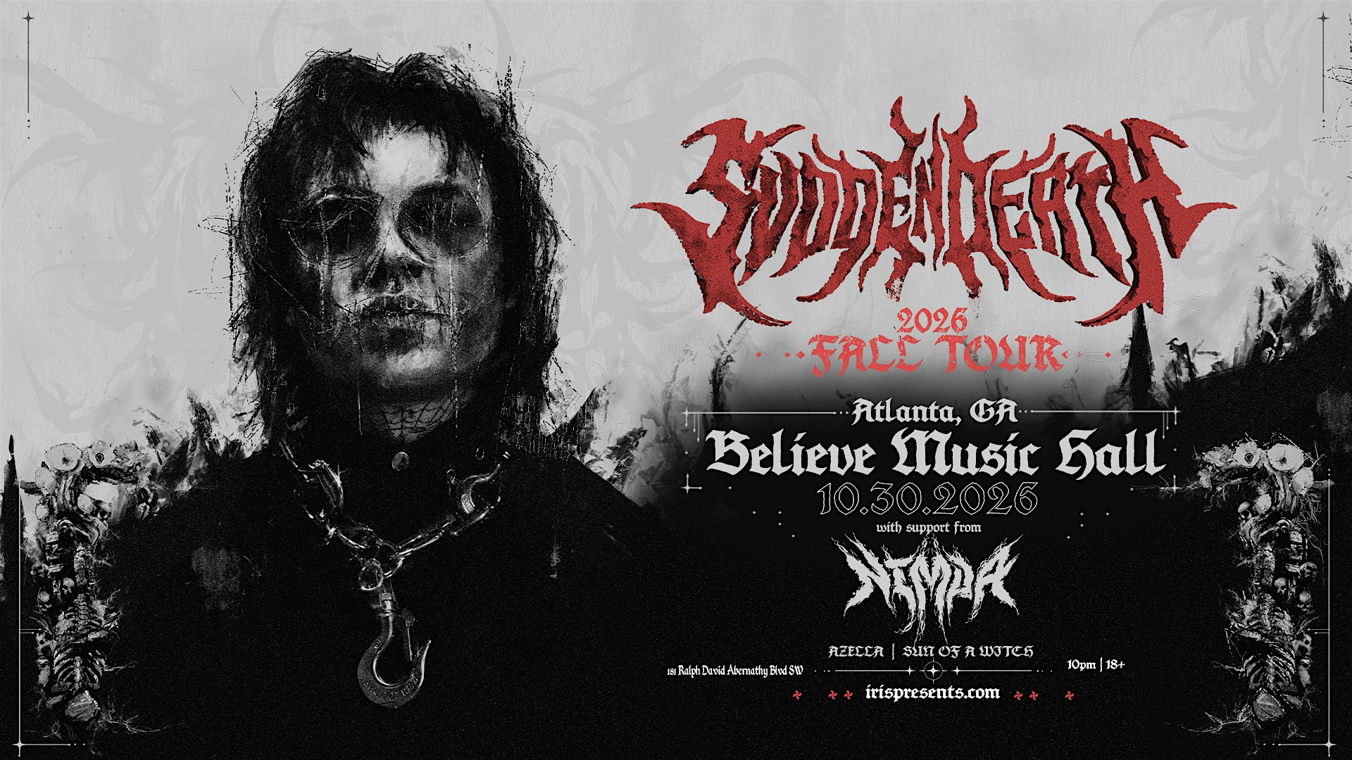 Iris Presents: SVDDEN DEATH @ Believe Fri 10/30 IRIS Halloween Part 1 of 2