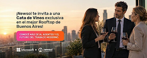 ¡Newsol + Microsoft te invitan  a una cata de vinos exclusiva!