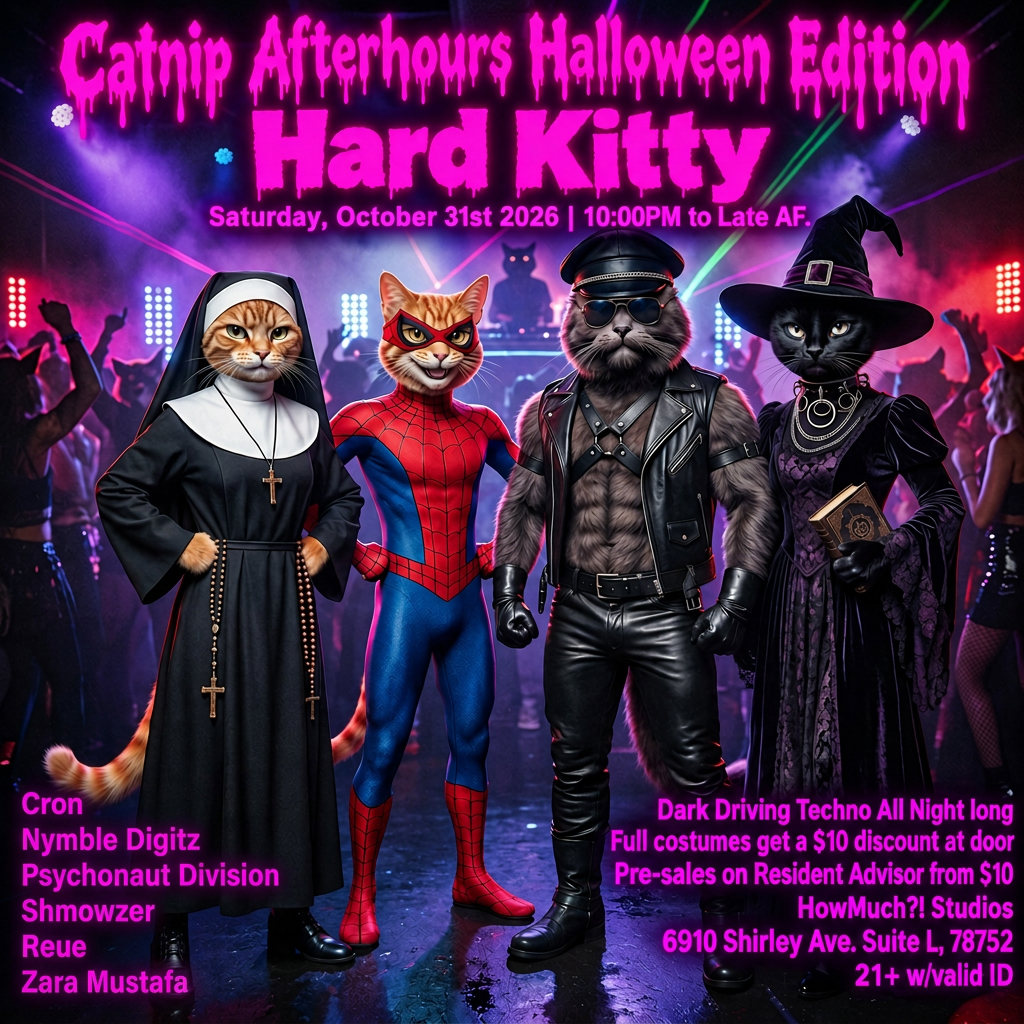 Catnip Afterhours Halloween - HARD KITTY