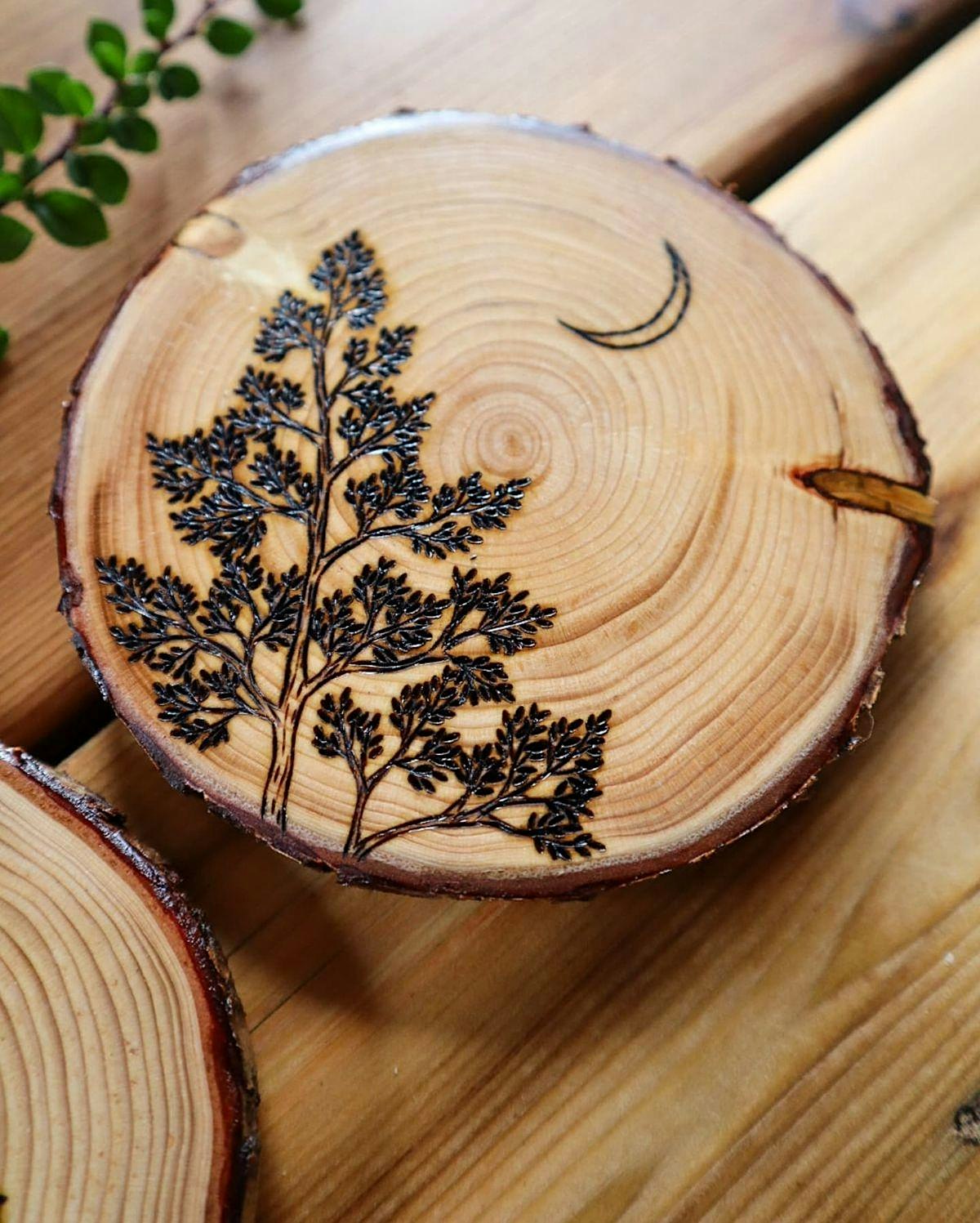 Wood Burning Art Workshop (Pyrography) in San Francisco