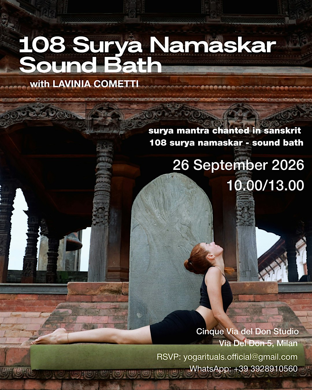 108 Surya Namaskar & Sound Bath