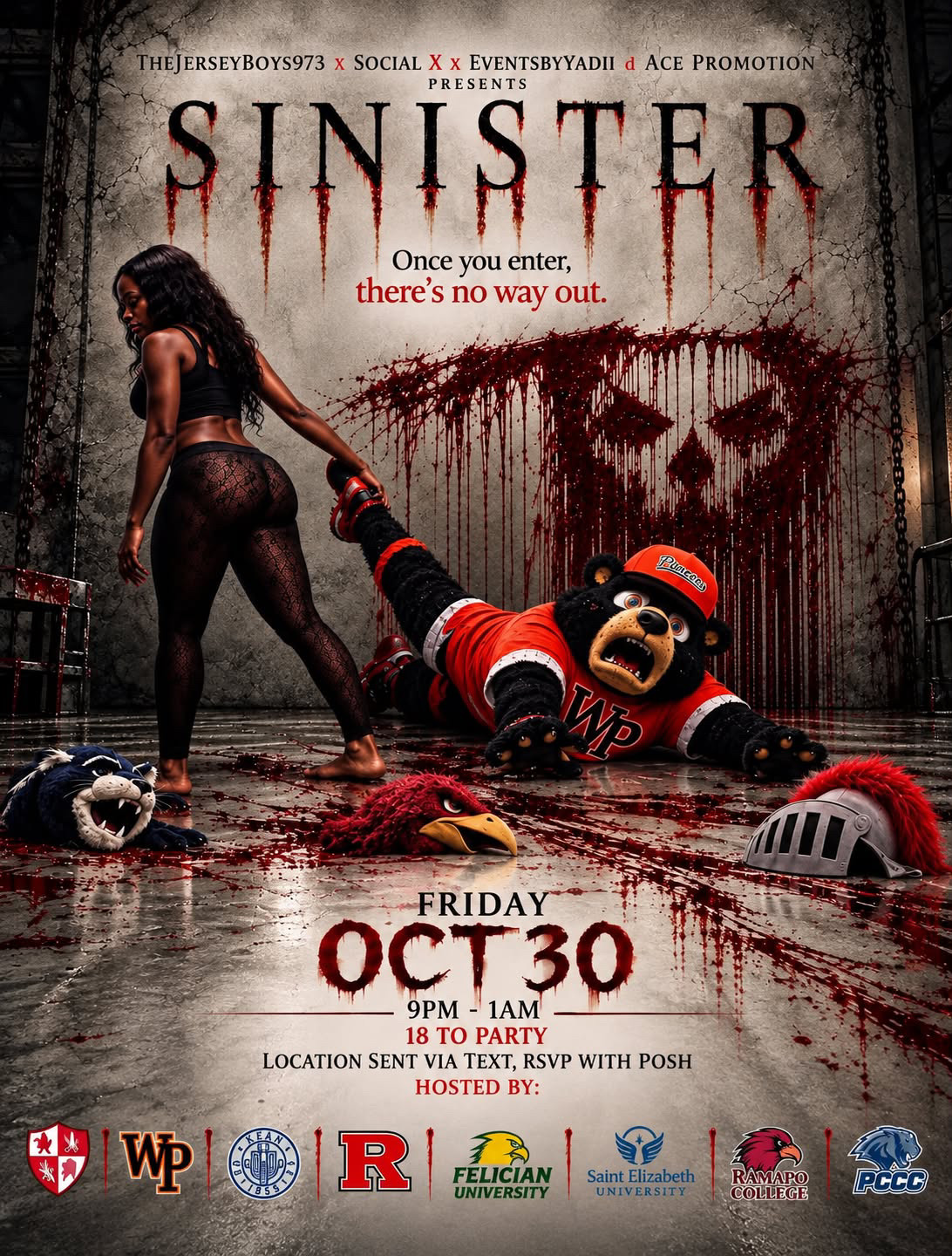 SINISTER PRE HALLOWEEN PARTY