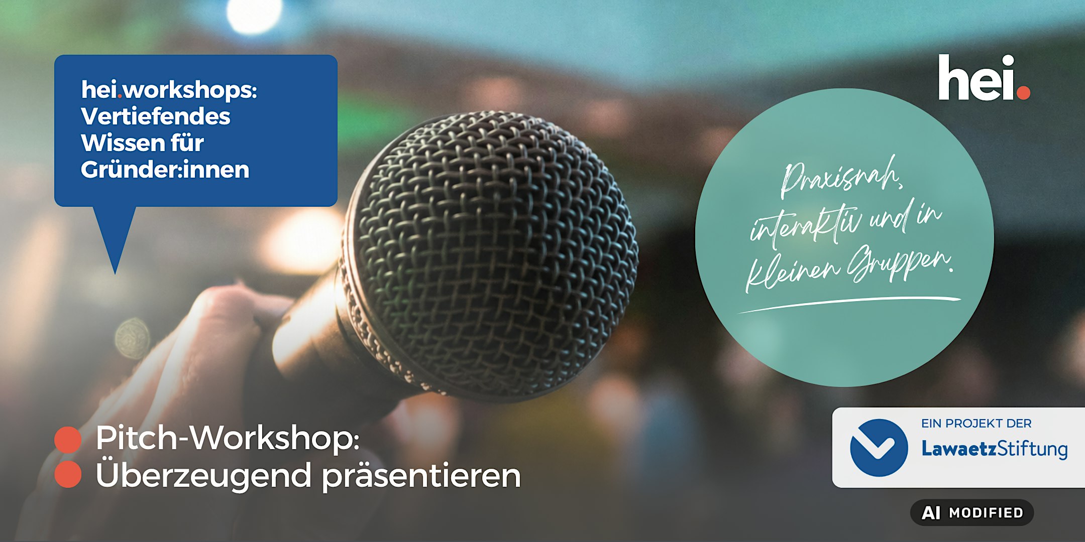 Pitch-Workshop: Überzeugend präsentieren