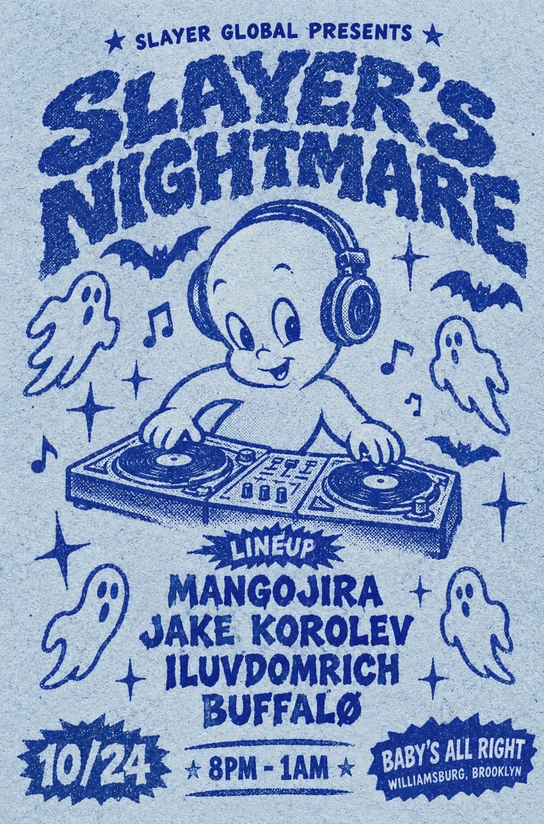 Slayer's Nightmare: Mangojira, Jake Korolev, ILUVDOMRICH, BUFFALØ