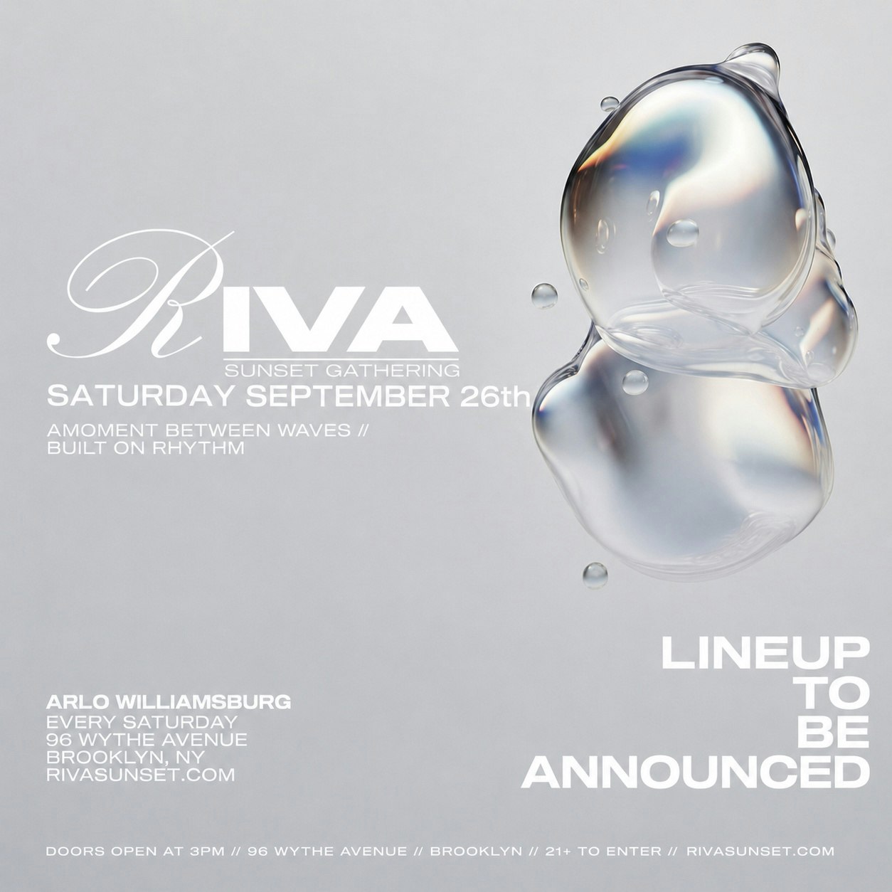RIVA Sunset Gathering - Sep 26