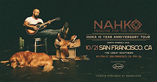 Nahko and Medicine for the People 'HOKA' 10th Anniversary Tour