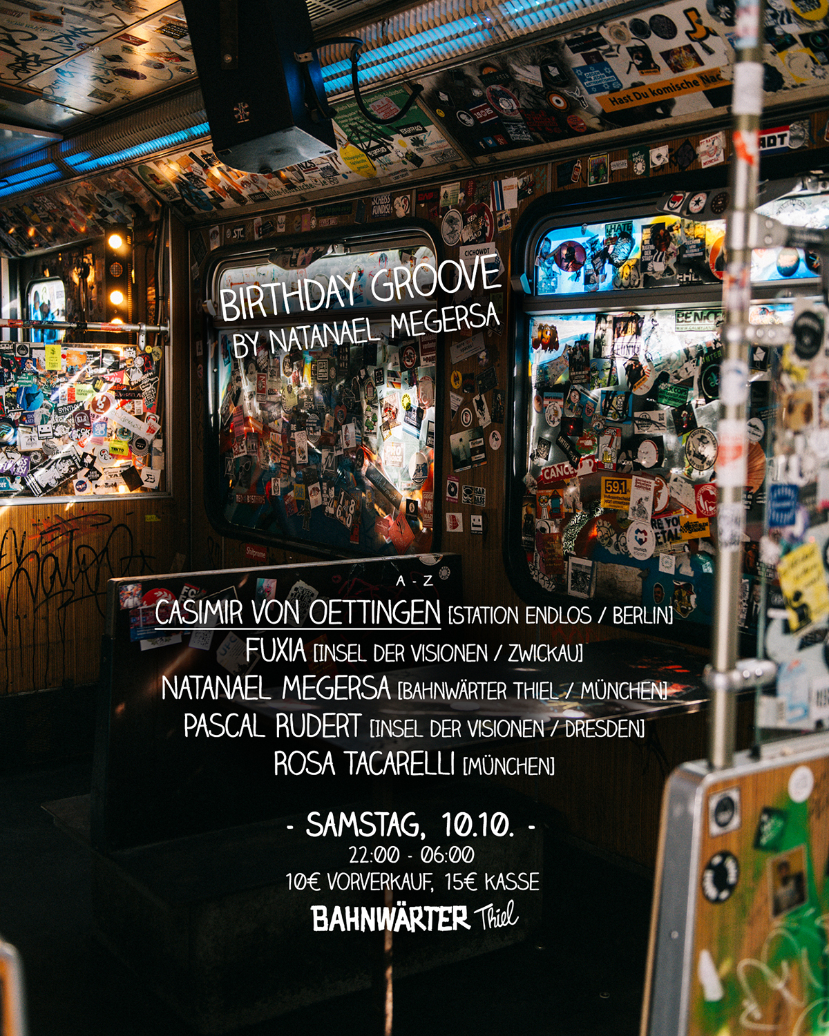Birthday Groove by Natanael Megersa mit Casimir von Oettingen