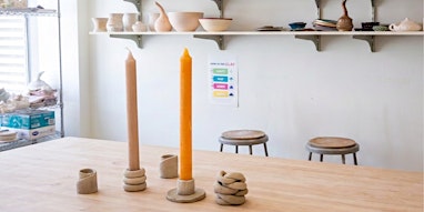 Shape Your Shabbat: Candlesticks Ceramic Workshop