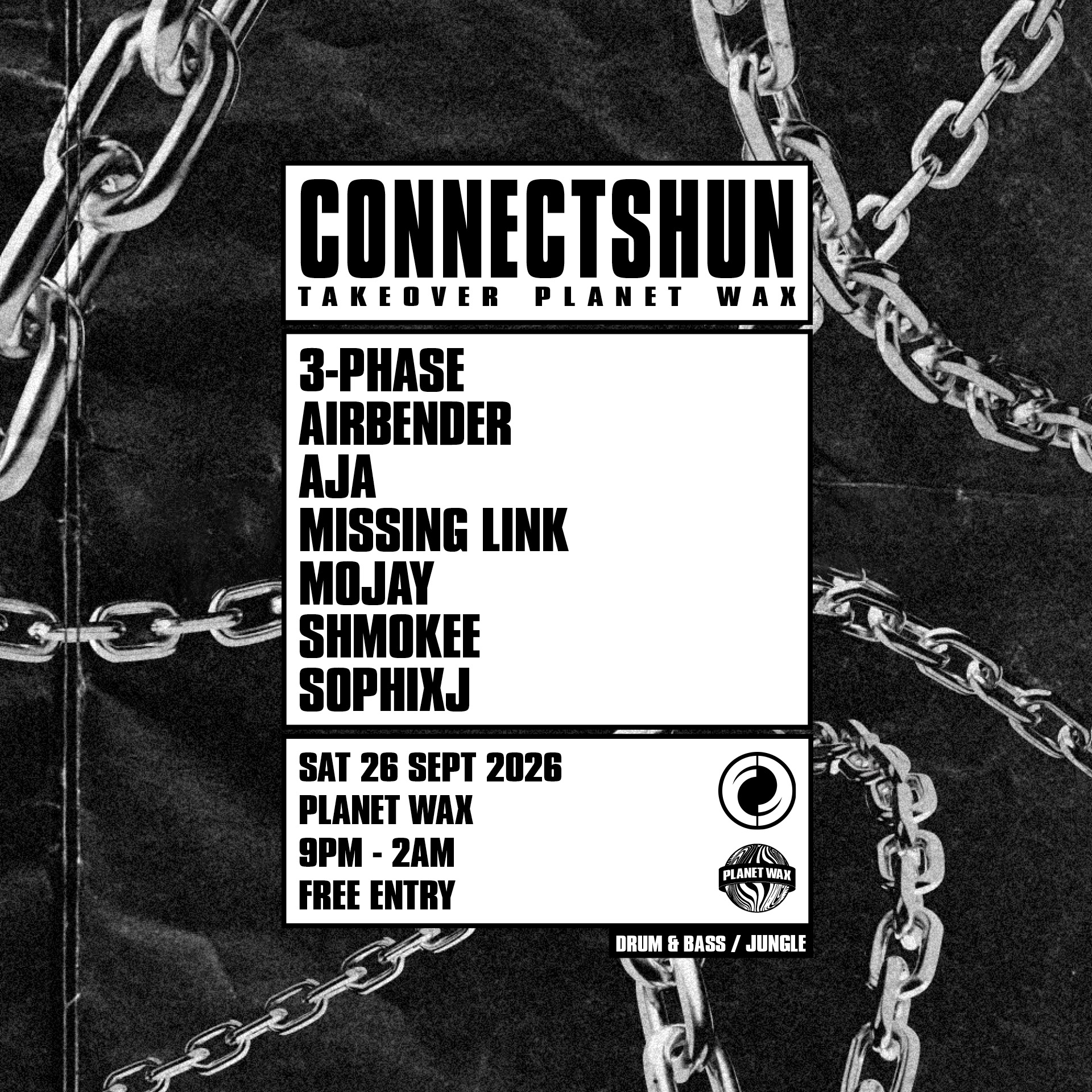CONNECTSHUN // Takover Planet Wax