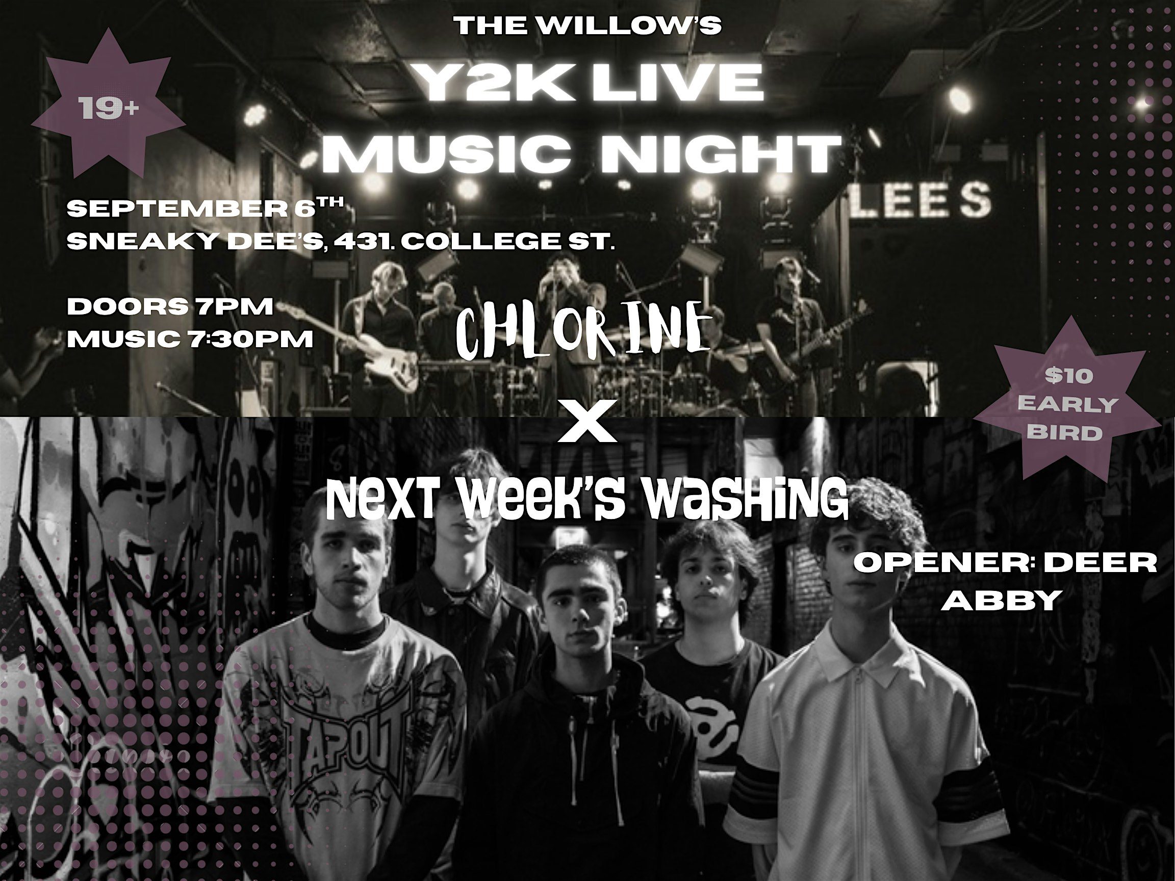 The Willow's Y2K Live Music Night