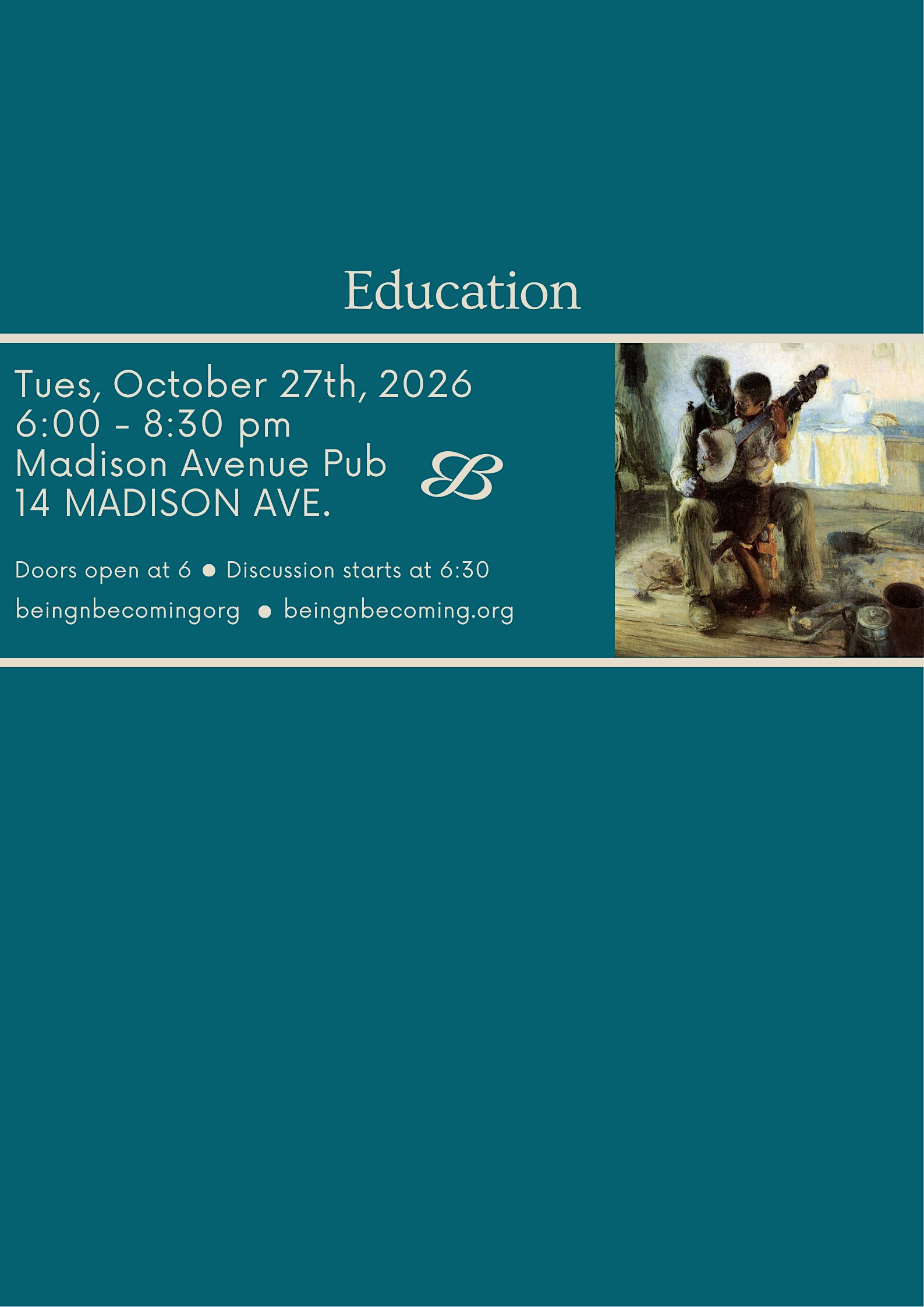 Curiosity Café: Education