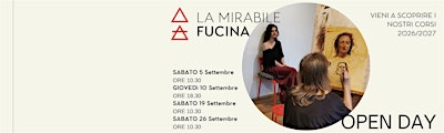 OPEN DAY SETTEMBRE - CORSI DI DISEGNO E PITTURA - LA MIRABILE FUCINA