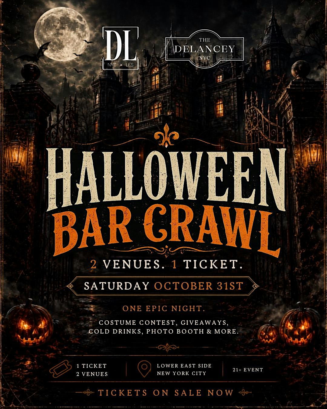 Halloween Bar Crawl