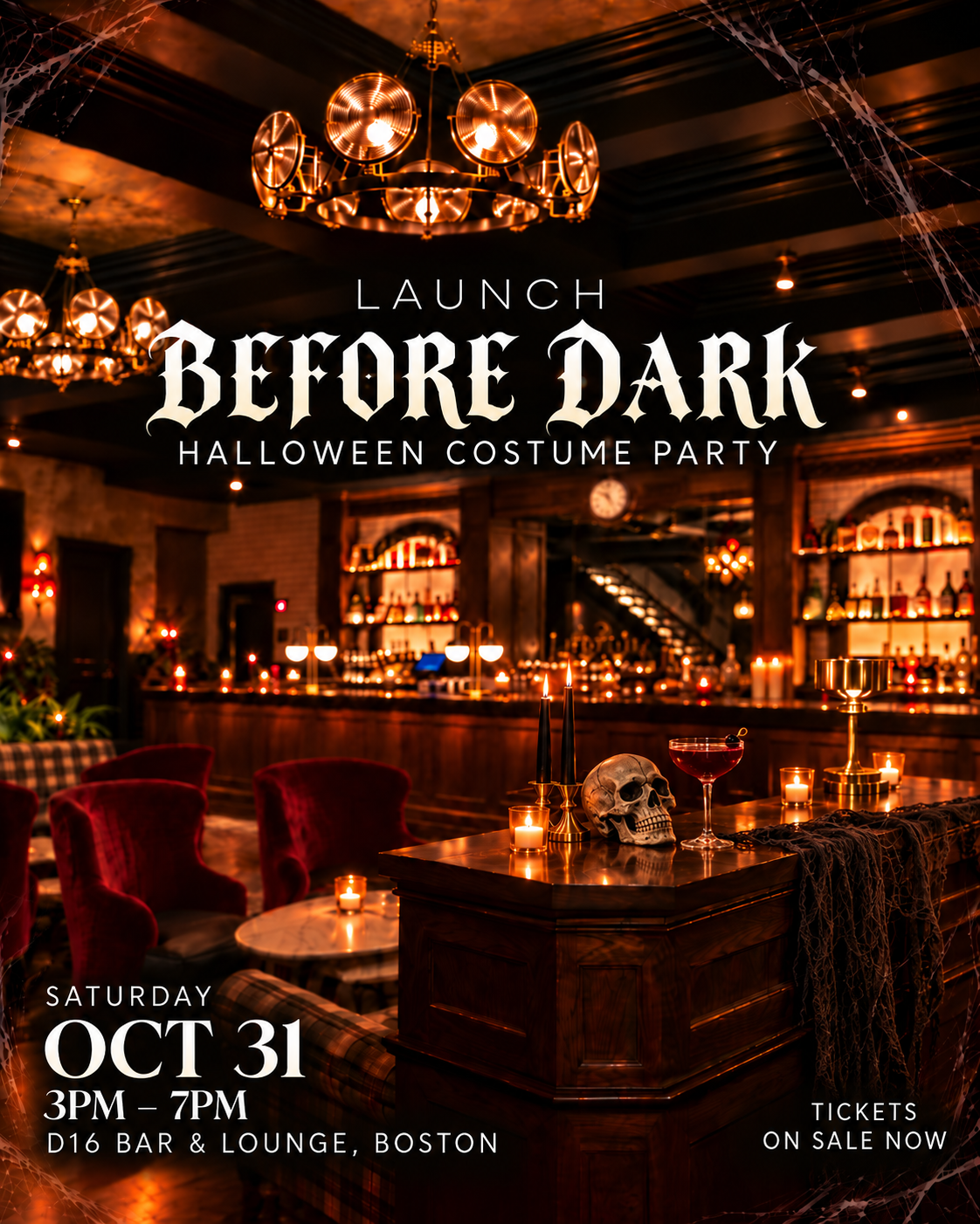 Launch Before Dark: Halloween Party