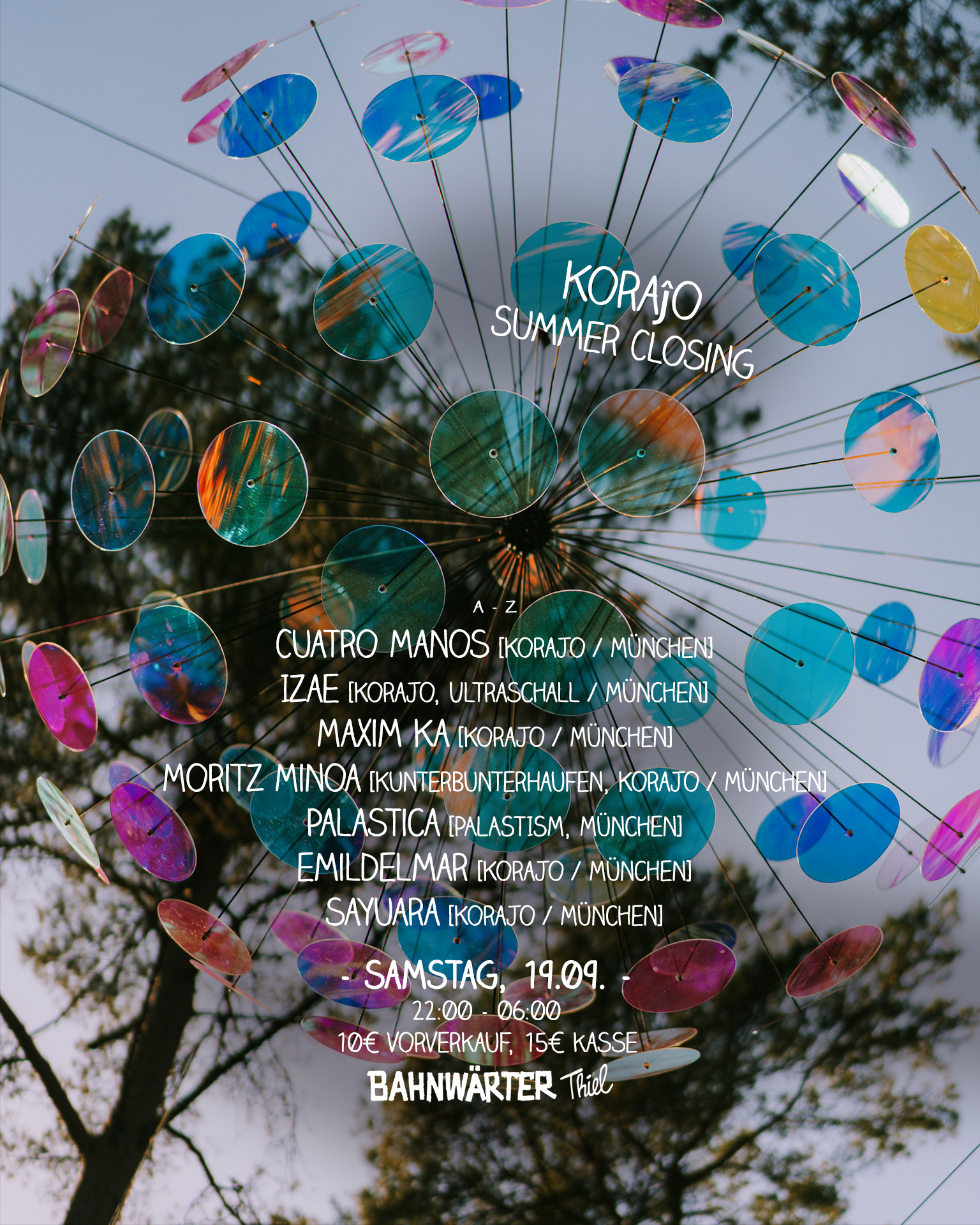 Koraĵo Summer Closing