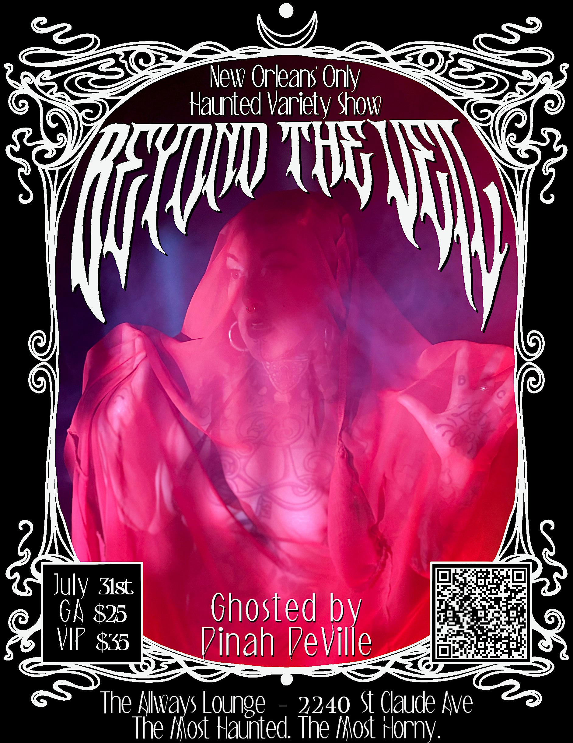 Beyond The Veil- New Orleans' only Haunted Variety Show