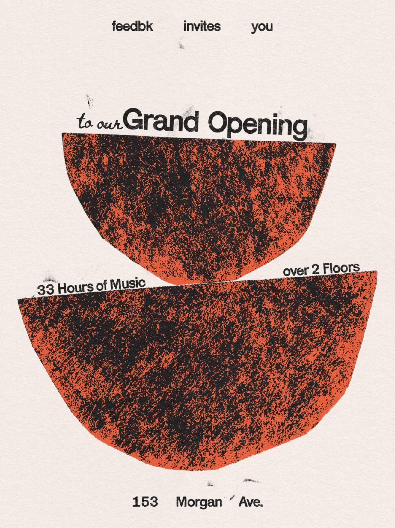 feedbk - grand opening with TBA