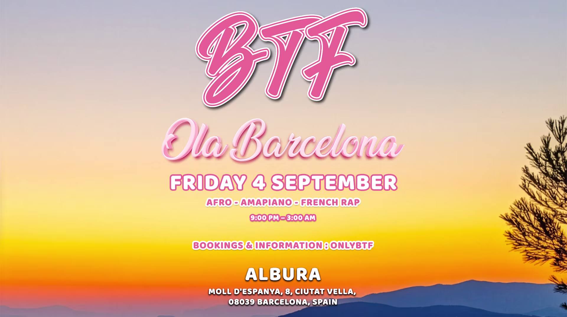 Btf : Ola Barcelona
