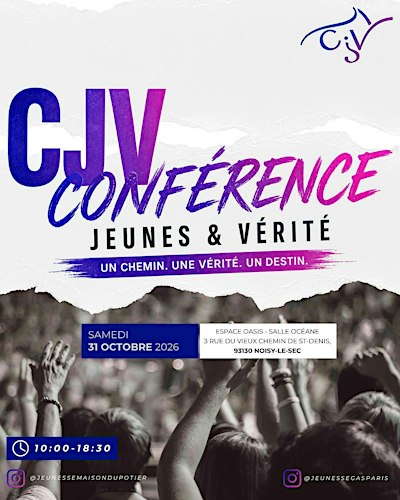 CJV 2026 | Jeunes & Vérité  - Je m’inscris !
