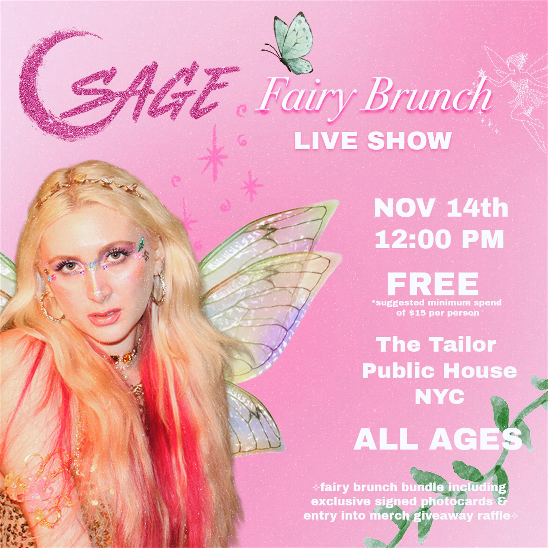 SAGE Fairy Brunch Live Show