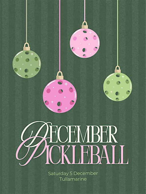 December Auslan Pickleball