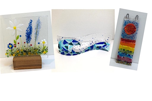 Fused glass  workshop inc optional Christmas shapes